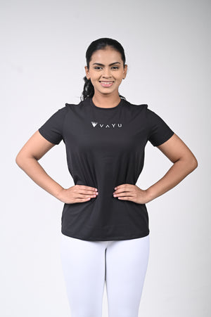 VAYU Women’s Crew Neck T-Shirt – Everyday Performance Activewear