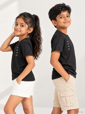 VAYU Kids Crew Neck T-Shirt – Everyday Performance Activewear