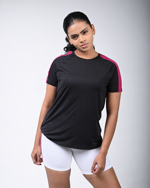 VAYU Women’s Crew Neck Sri Lankan Heritage Handloom Quiet Luxury T-Shirt