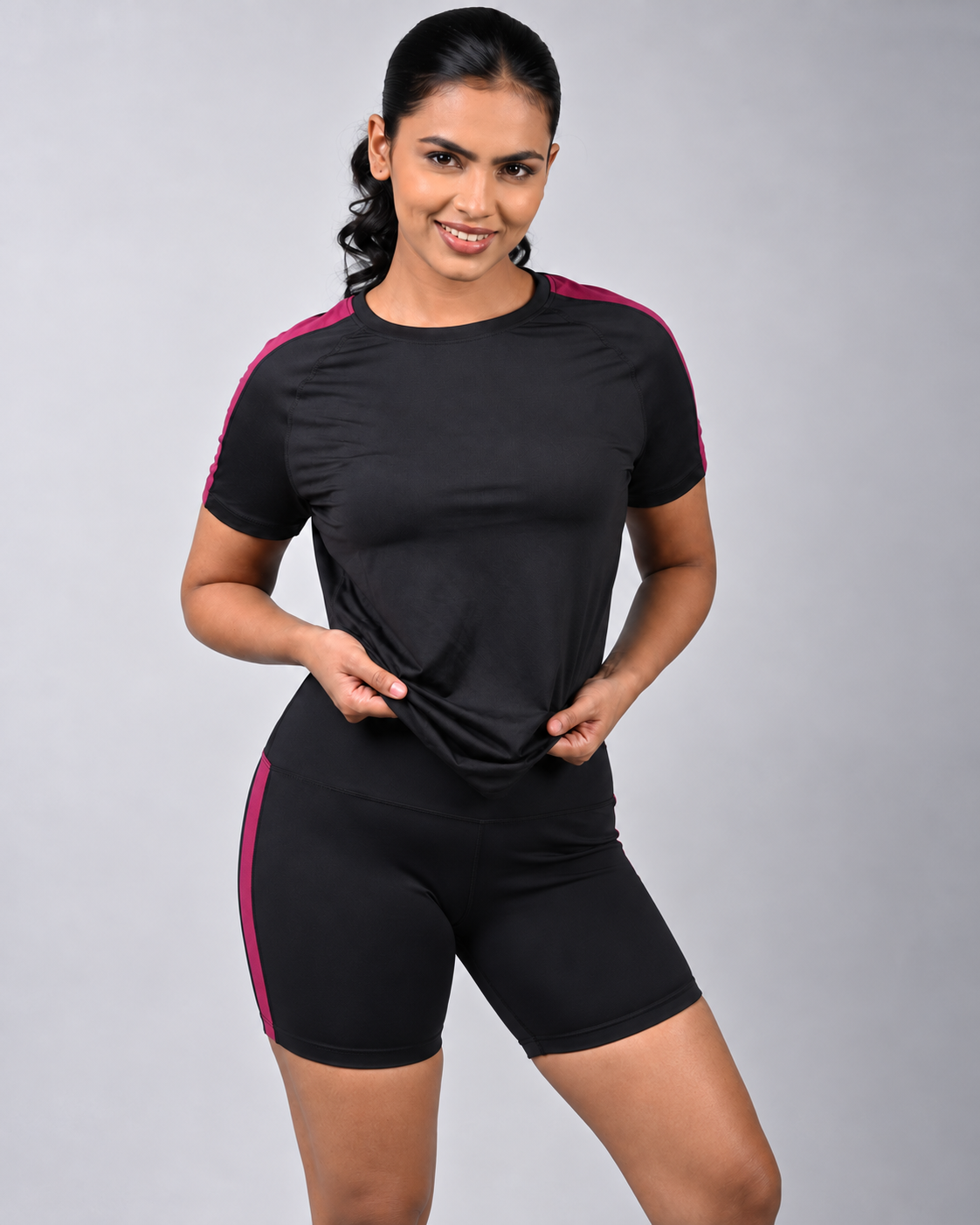 VAYU Women’s Biker Shorts Sri Lankan Heritage Handloom Quiet Luxury