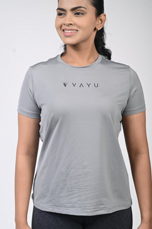 VAYU Women’s Crew Neck T-Shirt – Everyday Performance Activewear