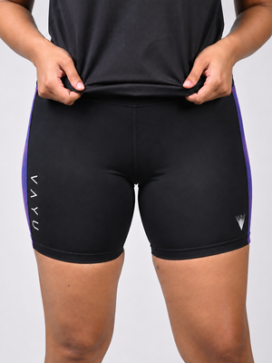 VAYU Women’s Biker Shorts – Sri Lankan Heritage Handloom Performance Activewear