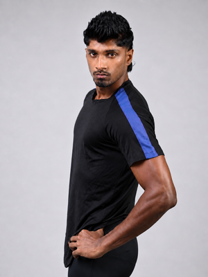 VAYU Men's Crew Neck Sri Lankan Heritage Handloom Quiet Luxury T-Shirt
