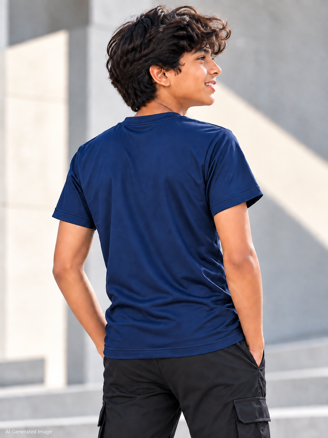 VAYU Youth Crew Neck T-Shirt – Everyday Performance Activewear