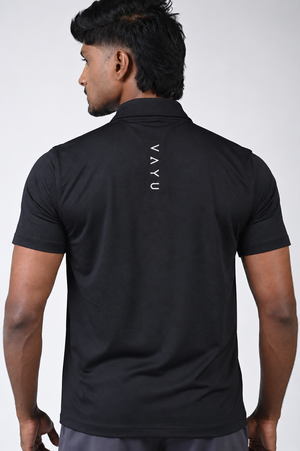 VAYU Men’s Golf Polo T-Shirt – Smart Performance Activewear