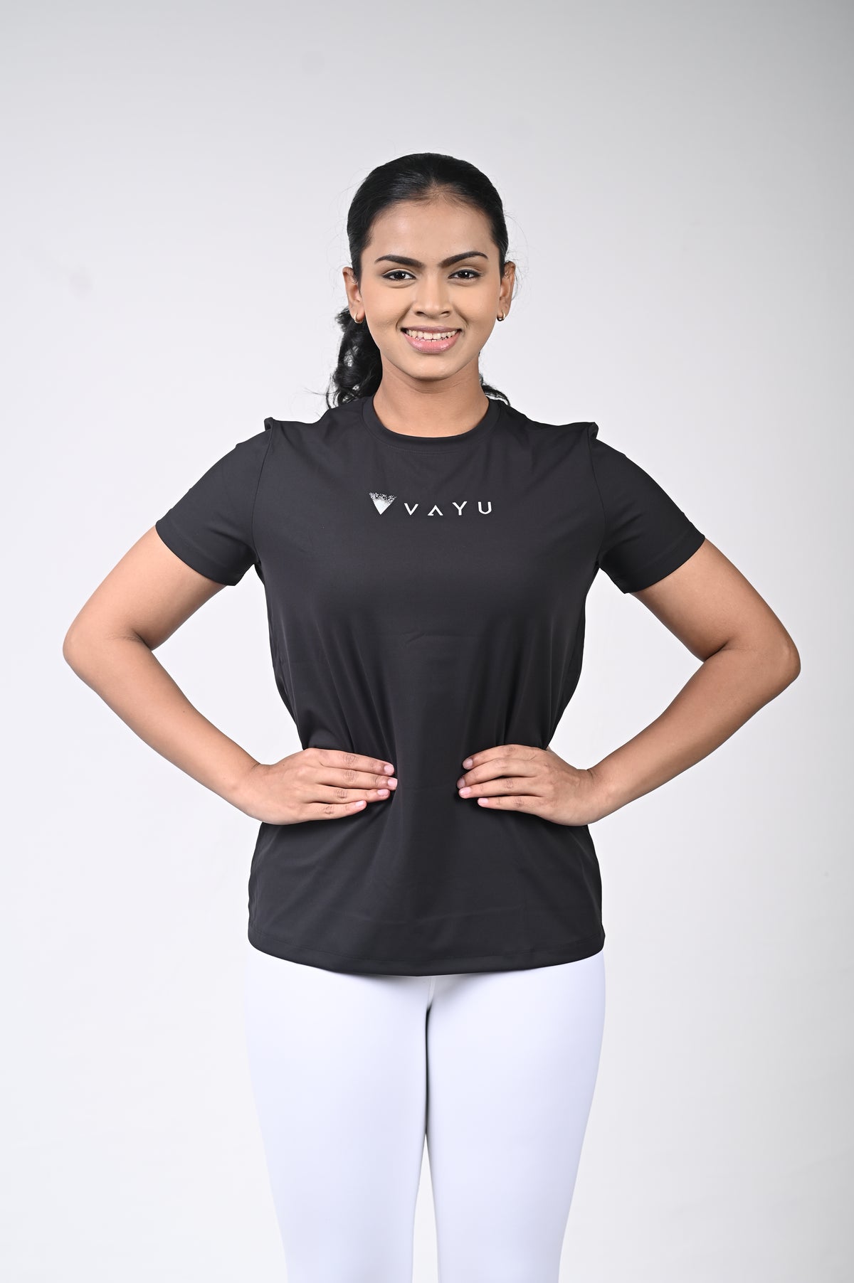 VAYU Women’s Crew Neck T-Shirt – Everyday Performance Activewear