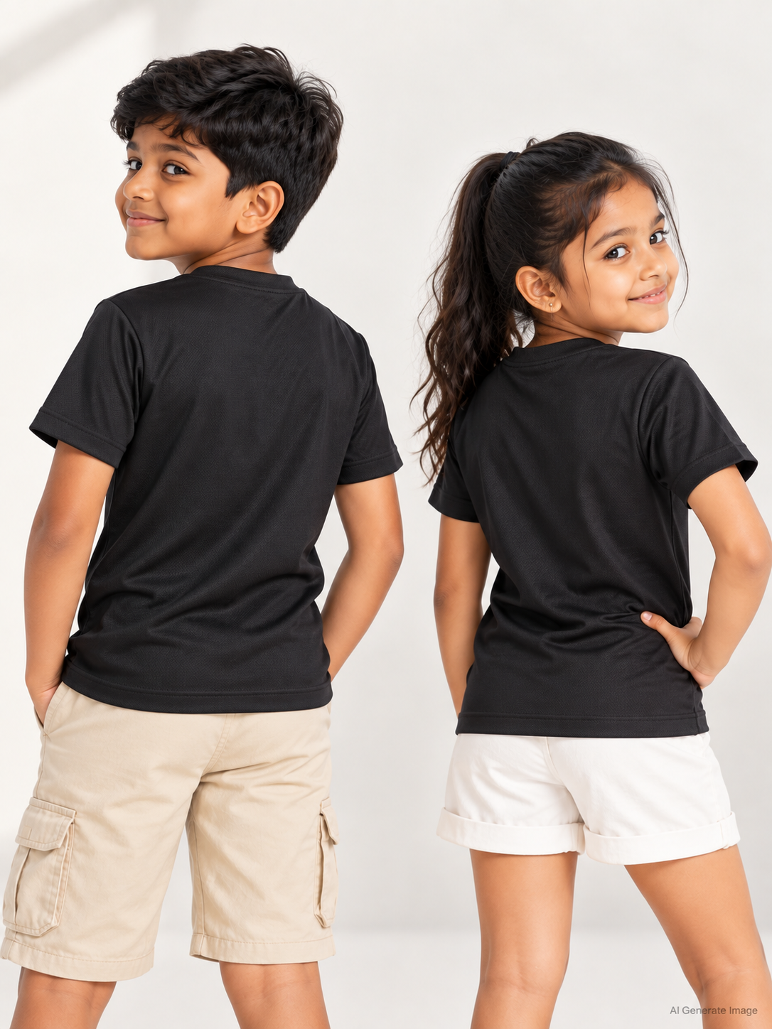 VAYU Kids Crew Neck T-Shirt – Everyday Performance Activewear