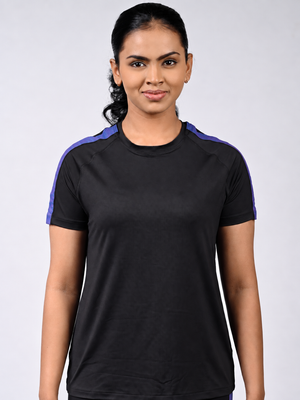 VAYU Women’s Crew Neck Sri Lankan Heritage Handloom Quiet Luxury T-Shirt