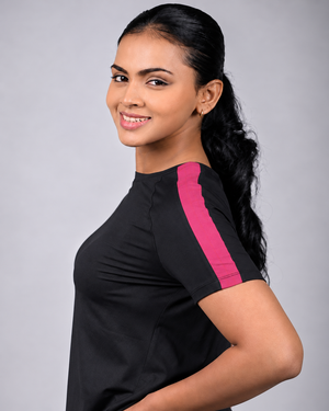 VAYU Women’s Crew Neck Sri Lankan Heritage Handloom Quiet Luxury T-Shirt