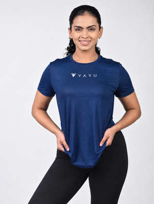 VAYU Women’s Crew Neck T-Shirt – Everyday Performance Activewear