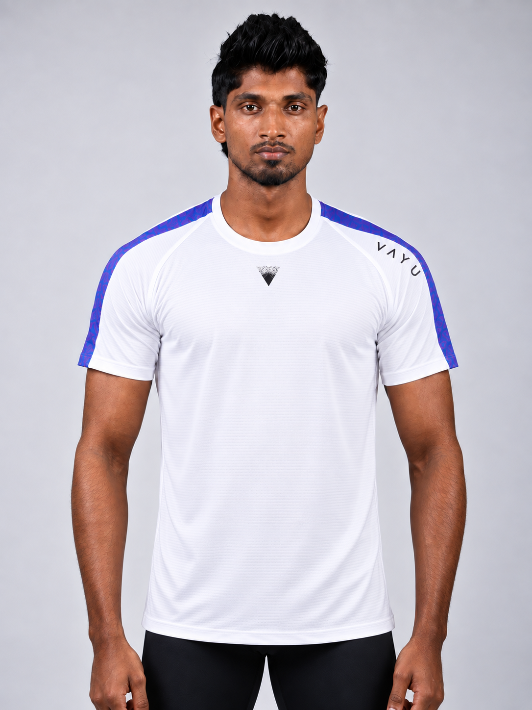VAYU Men's Crew Neck T-Shirt – Sri Lankan Heritage Handloom Activewear