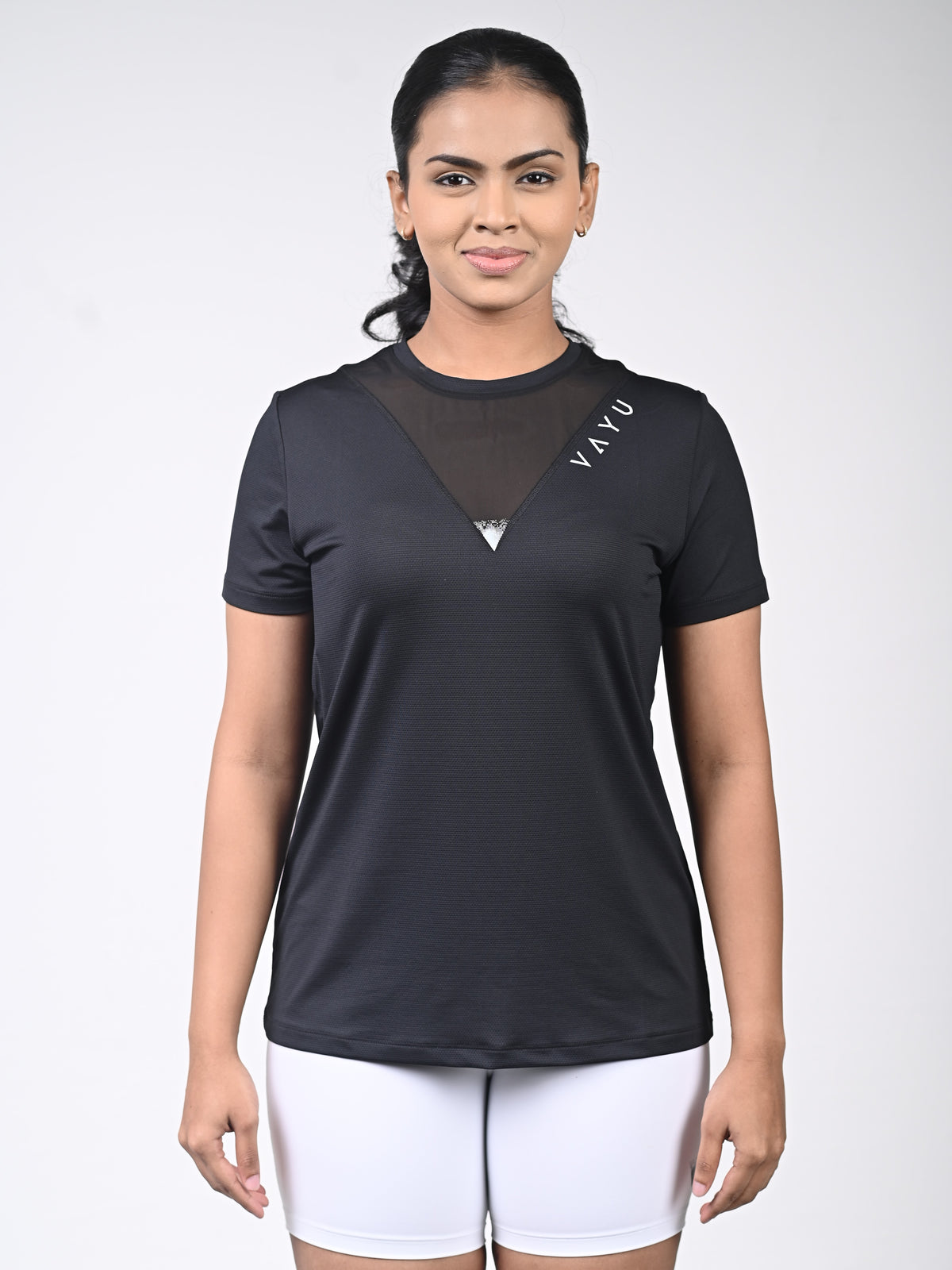 VAYU Women’s Signature Crew Neck – Premium Everyday Activewear