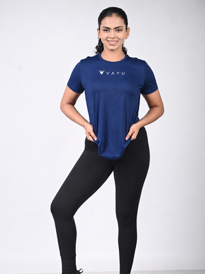 VAYU Women’s Crew Neck T-Shirt – Everyday Performance Activewear