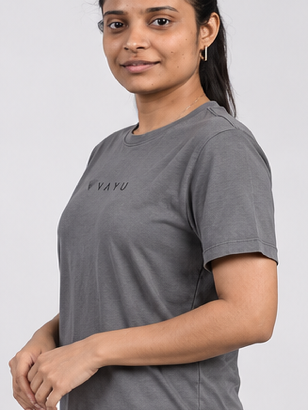 VAYU Women’s Crew Neck T-Shirt – Everyday Performance Activewear