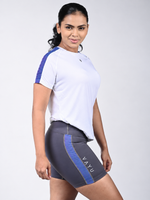 VAYU Women’s Biker Shorts – Sri Lankan Heritage Handloom Performance Activewear