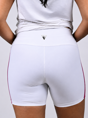 VAYU Women’s Biker Shorts – Sri Lankan Heritage Handloom Performance Activewear