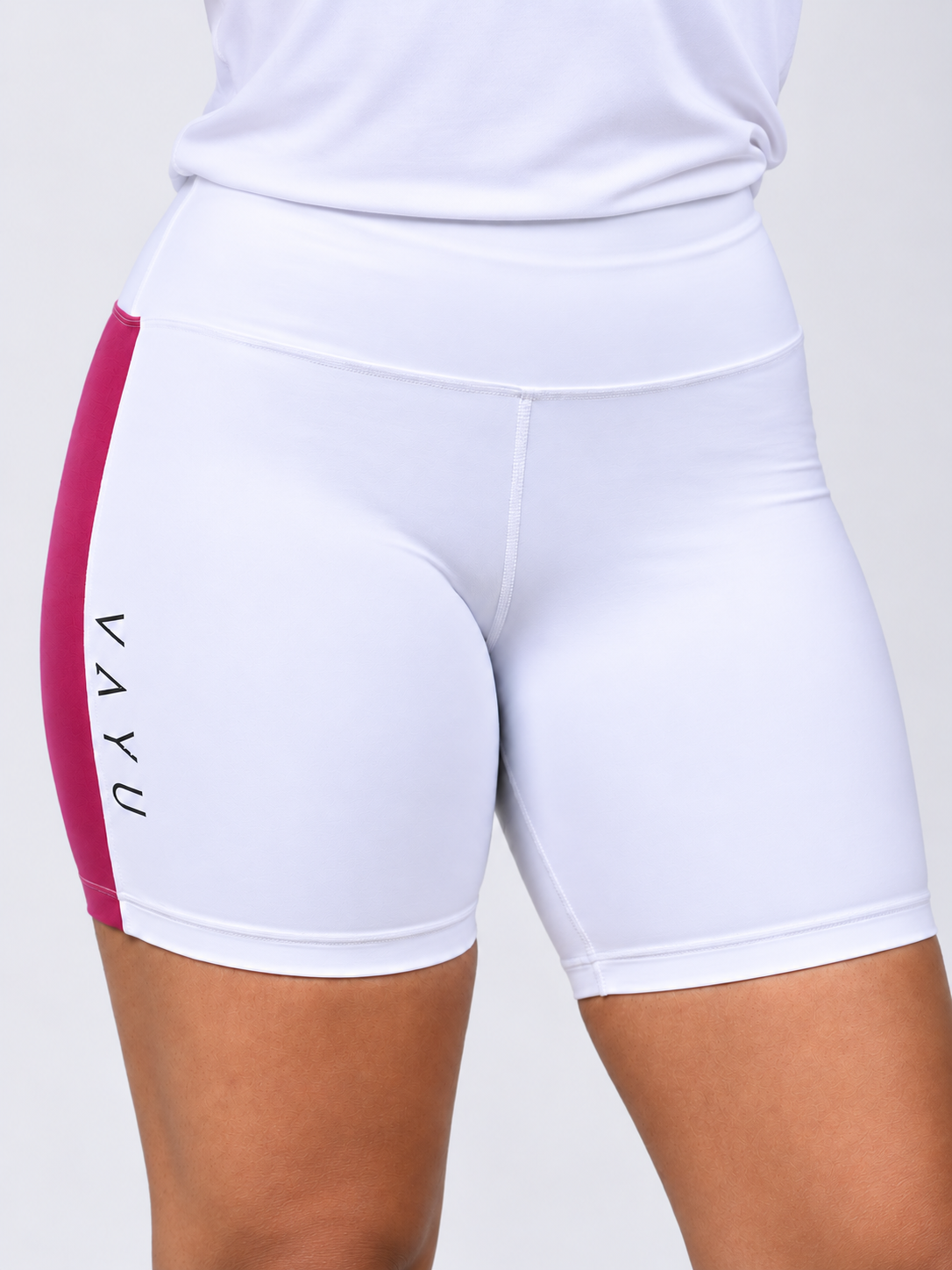 VAYU Women’s Biker Shorts – Sri Lankan Heritage Handloom Performance Activewear