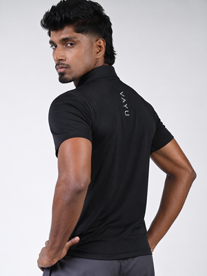 VAYU Men’s Golf Polo T-Shirt – Smart Performance Activewear