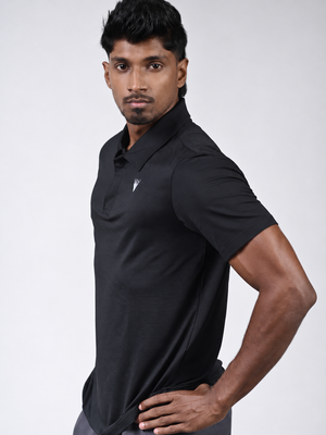 VAYU Men’s Golf Polo T-Shirt – Smart Performance Activewear