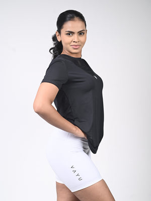 VAYU Women’s Signature Crew Neck – Premium Everyday Activewear