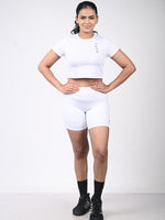 VAYU Women’s Crop Top – Modern Performance Activewear