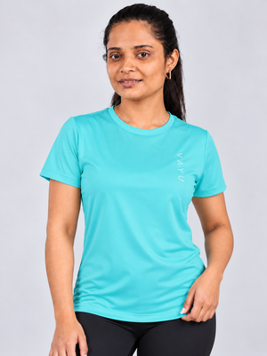 VAYU Women’s Crew Neck T-Shirt – Everyday Performance Activewear
