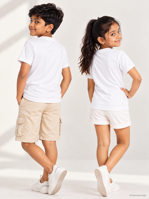 VAYU Kids Crew Neck T-Shirt – Everyday Performance Activewear